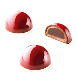 Kit bombones rellenos Chocado Semiesfera - Silikomart Professional