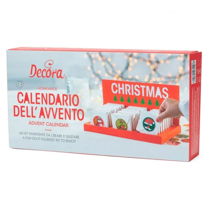Kit calendario de adviento de Navidad - Decora