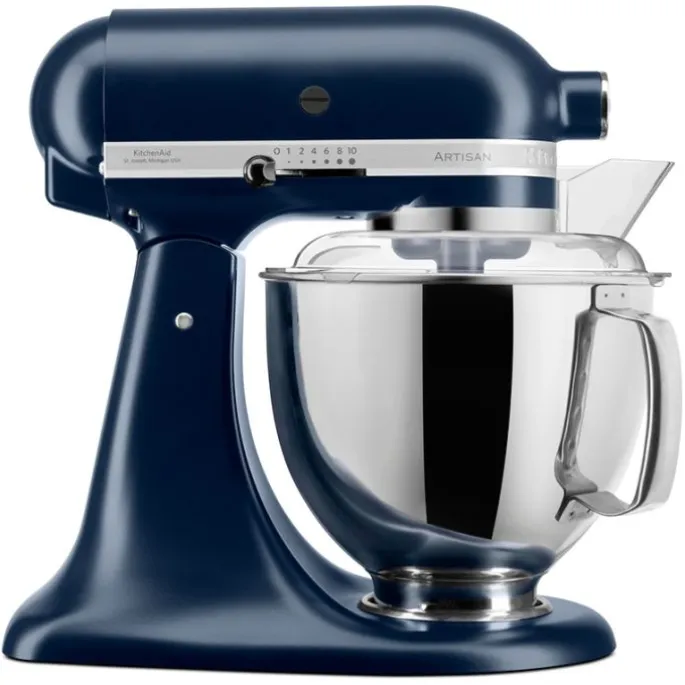 KitchenAid azul tinta mate 4,8 l - Artisan Elegance 5KSM175PS + LIBRO + REGALO UTENSILIOS COCINA