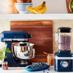 KitchenAid azul tinta mate 4,8 l - Artisan Elegance 5KSM175PS + LIBRO + REGALO UTENSILIOS COCINA