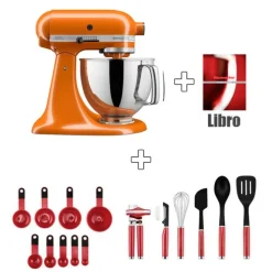 KitchenAid miel 4,8 l - Artisan Elegance 5KSM175PS + LIBRO + REGALO UTENSILIOS COCINA
