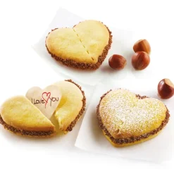 Kit cortador y etiquetas para galletas con mensaje For You - Silikomart