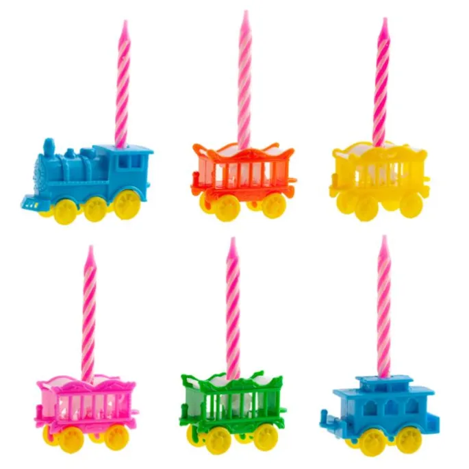 Kit decoración tren circo con velas - Dekora
