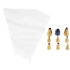 Kit de 8 mangas, 8 boquillas doradas y adaptador - Wilton