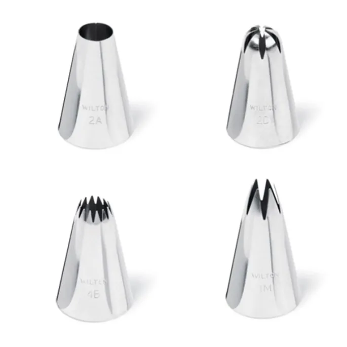 Kit de 8 mangas y 4 boquillas para decorar cupcakes - Wilton