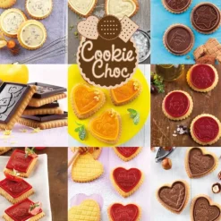 Kit galletas con chocolate Navidad - Silikomart