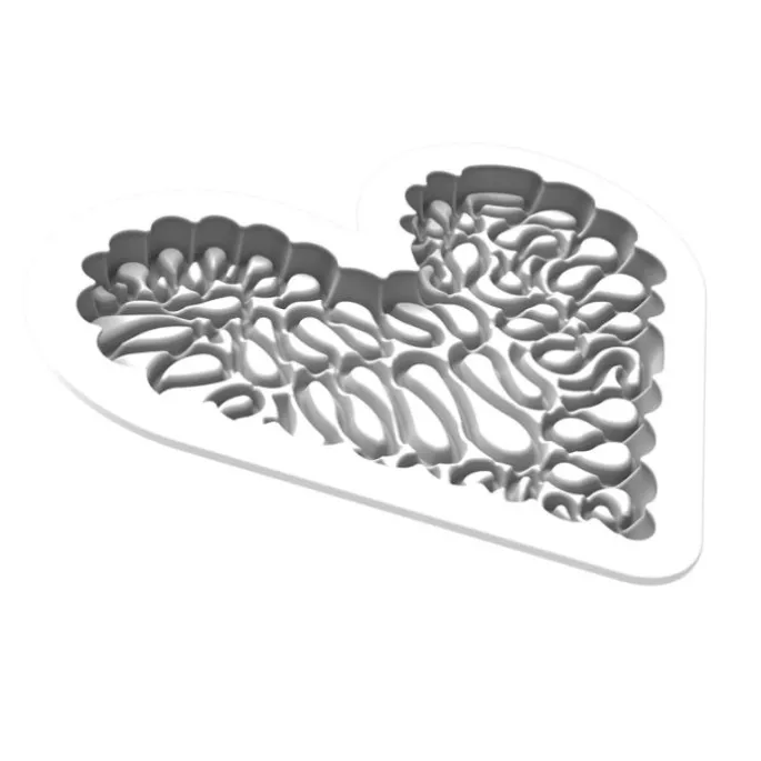 Kit moldes Level Hearts - Silikomart Professional