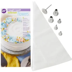 Kit para aprender a hacer flores con buttercream - Wilton