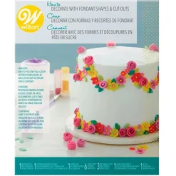 Kit para aprender a trabajar y decorar con fondant - Wilton