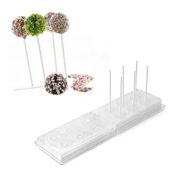 Kit para 12 cake pops Wonder Pops - Silikomart + REGALO stand