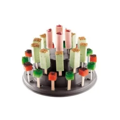 Kit para 12 cake pops Wonder Pops - Silikomart + REGALO stand