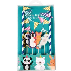 Kit para decorar tartas Animales de fiesta - Rex London