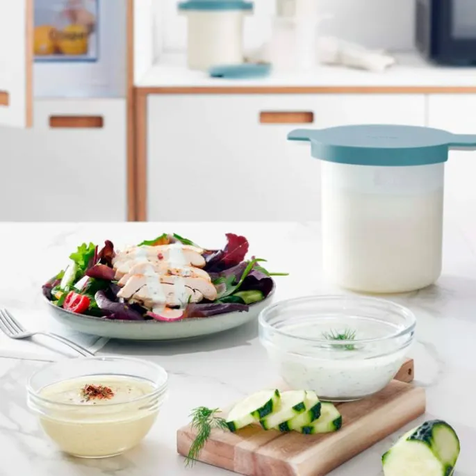 Kit para Kefir & Yogurt Maker 1 litro - Silicona - Lékué