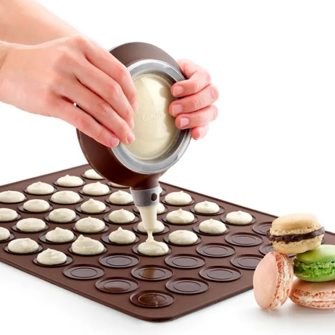 Kit para macarons 48 cavidades 4 cm - Lékué