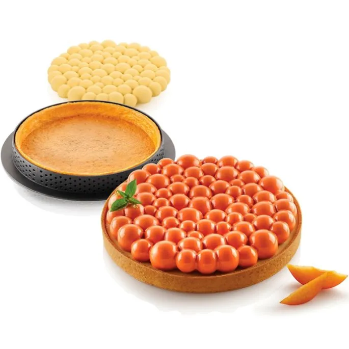 Kit Tarte Ring Bubble 19 cm - Silikomart Professional