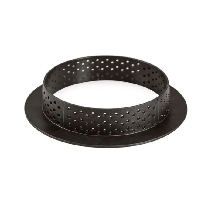 Kit Tarte Ring Fleur 80 mm 6 cavidades - Silikomart Professional
