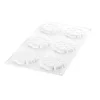 Kit Tarte Ring Paradis 6 cavidades - Silikomart Professional