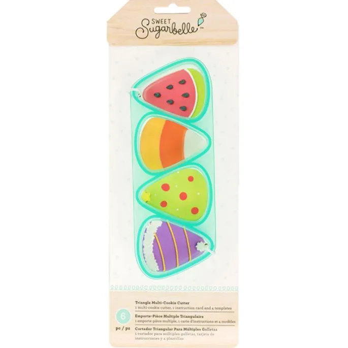 Kit Triángulo cortador múltiple y plantillas 5 piezas - Sweet Sugarbelle