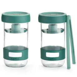 Kit Veggie Pickles para alimentos encurtidos y fermentados - Cristal - Lékué