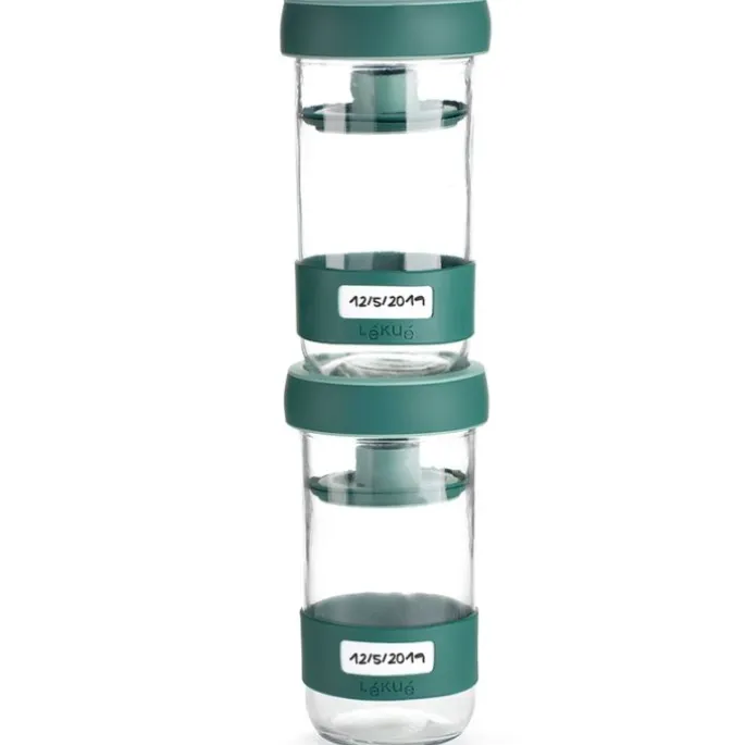 Kit Veggie Pickles para alimentos encurtidos y fermentados - Cristal - Lékué
