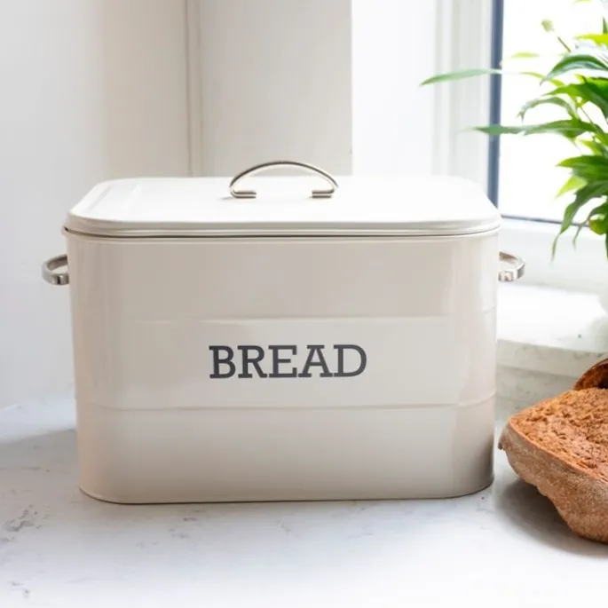 Lata pan vintage crema Living Nostalgia 34 x 25 cm - Metal - Kitchen Craft