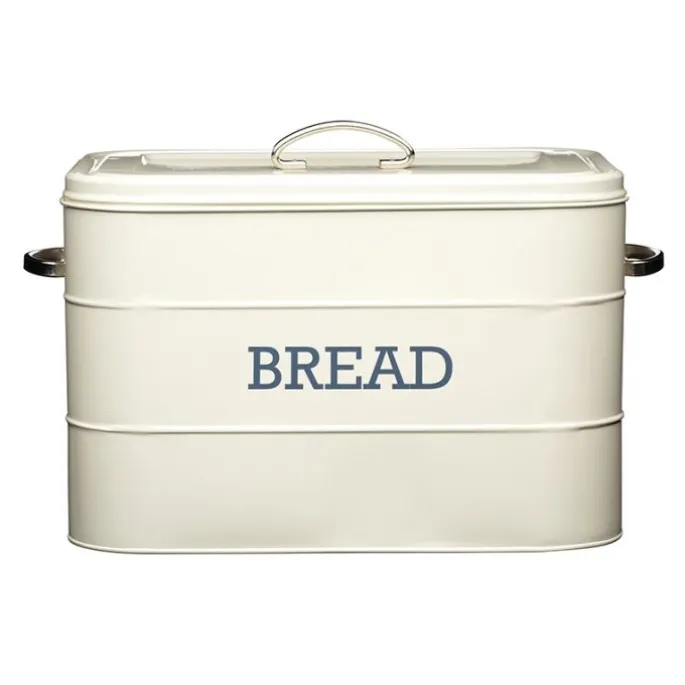 Lata pan vintage crema Living Nostalgia 34 x 25 cm - Metal - Kitchen Craft
