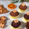 Lazos dorados de azúcar de Navidad (24) - PME