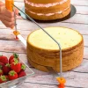 Lira cuchillo de sierra para nivelar pasteles 44 cm - Decora