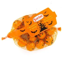 Malla saco calabazas Halloween de chocolate 70 g - Sorini