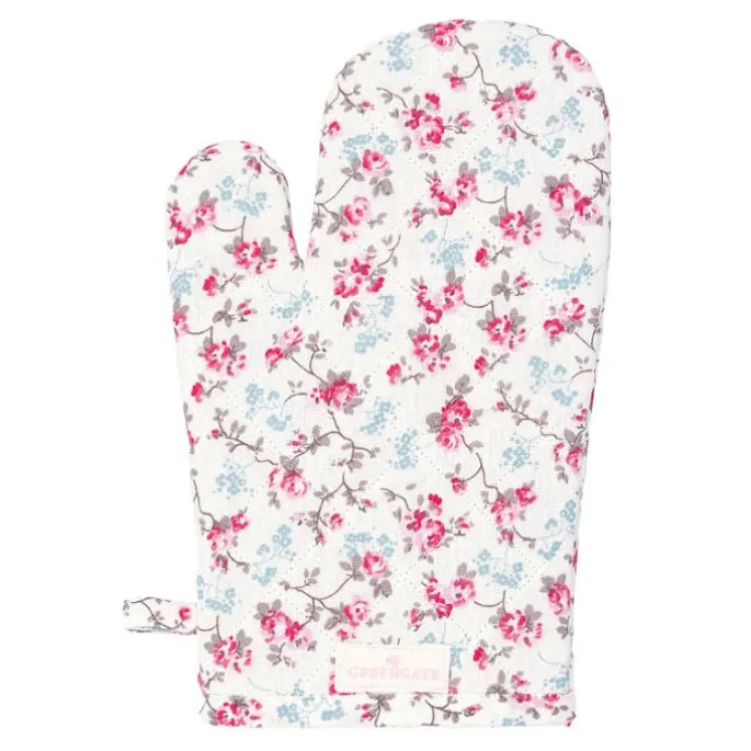 Manopla de algodón para horno Elsy White - GreenGate