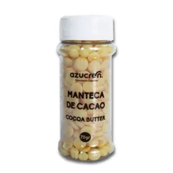 Manteca de cacao en gotas 70 g - Sin gluten - Azucren