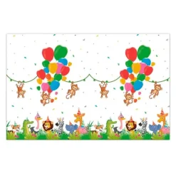 Mantel animales de la jungla 1,20 x 1,80 m - Decorata Party