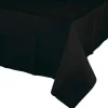 Mantel de papel negro 1,20 x 1,80 m - Conver Party
