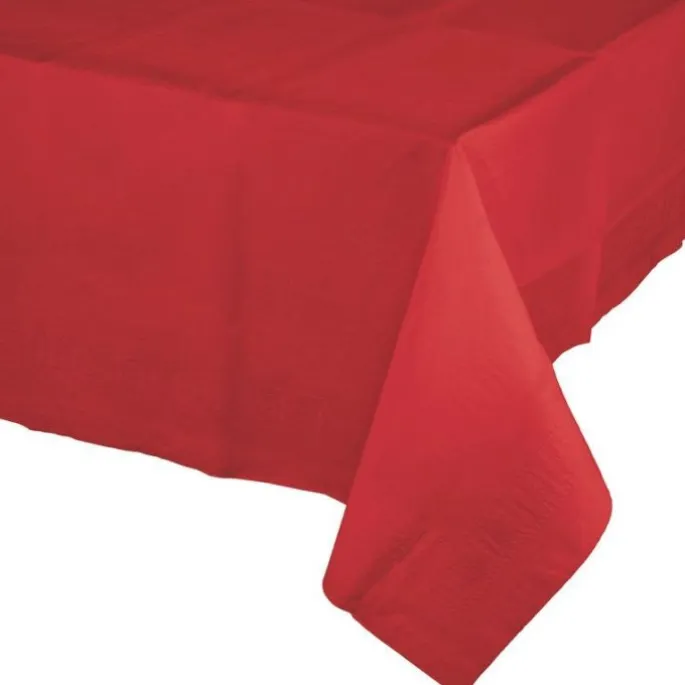 Mantel de papel rojo 1,20 x 1,80 m - Conver Party