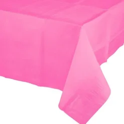 Mantel de papel rosa 1,37 x 2,74 m - Conver Party