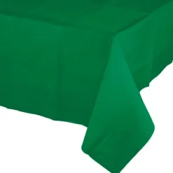 Mantel de papel verde 1,37 x 2,74 m - Conver Party
