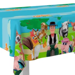 Mantel fino de plástico La Granja de Zenón 1,2 x 1,8 m - Conver Party