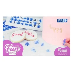 Marcadores de letras mayúsculas y minúsculas Fun Fonts Collection 1 - PME