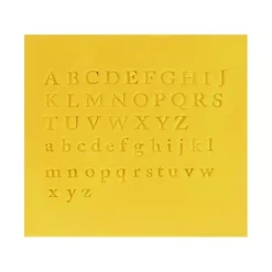 Marcadores de letras mayúsculas y minúsculas Fun Fonts Collection 2 - PME