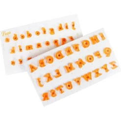 Marcadores de letras mayúsculas y minúsculas Fun Fonts Collection 2 - PME