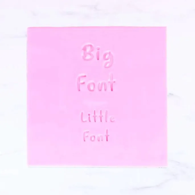 Marcadores de letras, números y símbolos Fun Fonts Collection 3 - PME