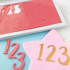 Marcadores de números y signos Stylish - Sweet Stamp