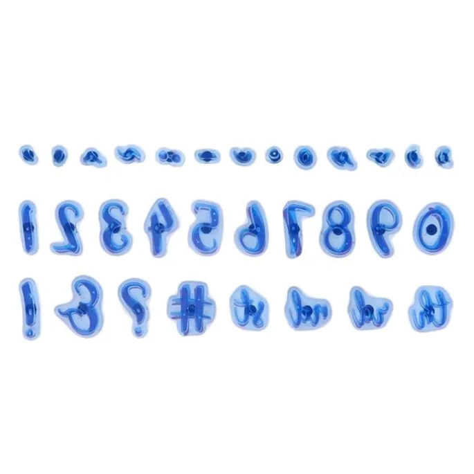 Marcadores de números y símbolos Fun Fonts Collection 1 - PME