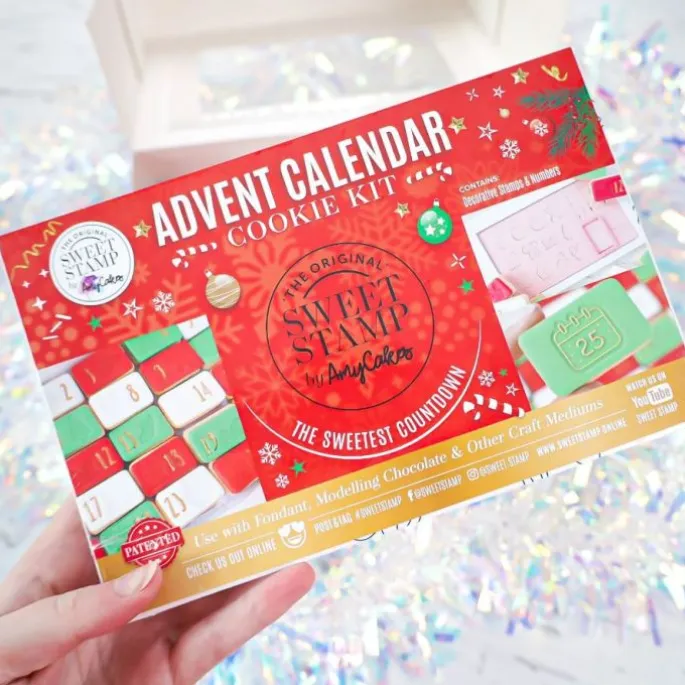 Marcadores y cortador galletas calendario adviento - Sweet Stamp