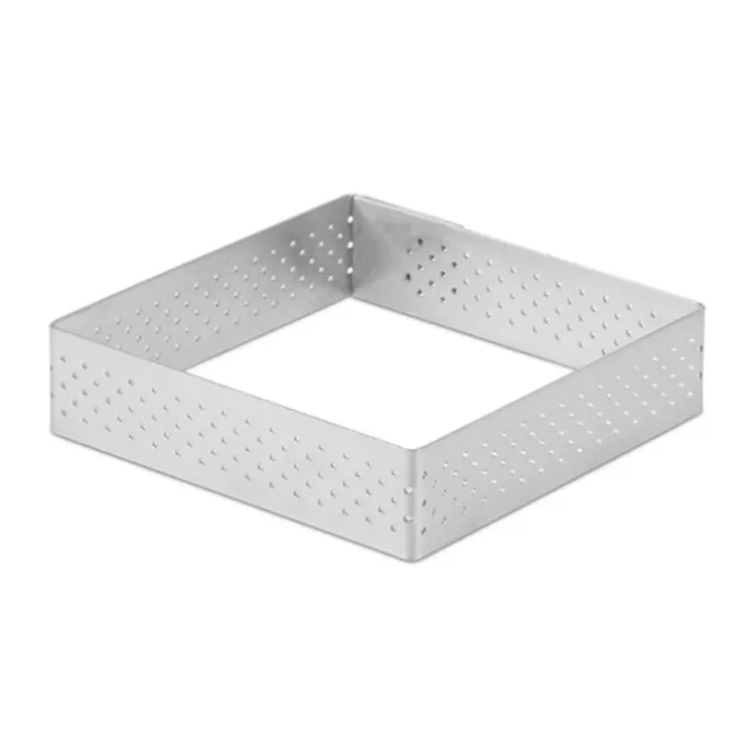 Marco de repostería cuadrado perforado 15 cm - De Buyer