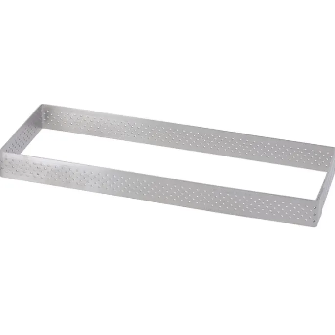 Marco de repostería rectangular perforado 28 x 11 x 2 cm - De Buyer