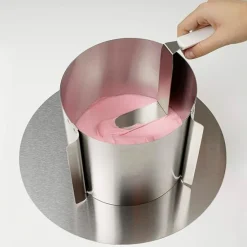 Marco de repostería redondo alto extensible de 16 a 30 cm - Dr. Oetker