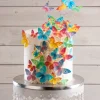 Mariposas de oblea 6 cm (87) - Sin gluten - Dekora