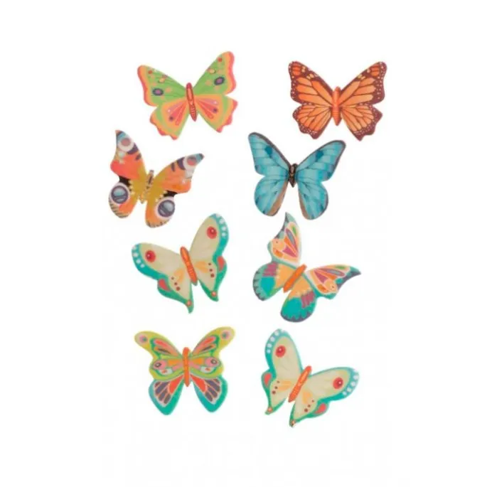 Mariposas de oblea (8) - Sin gluten - Dekora