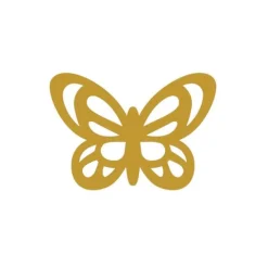 Mariposas doradas comestibles Golden Touch (30) - Sin gluten - Modecor